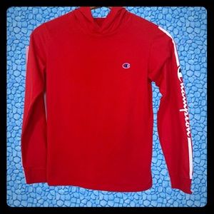 EUC Boy’s Champion Long Sleeve Tee with Hood